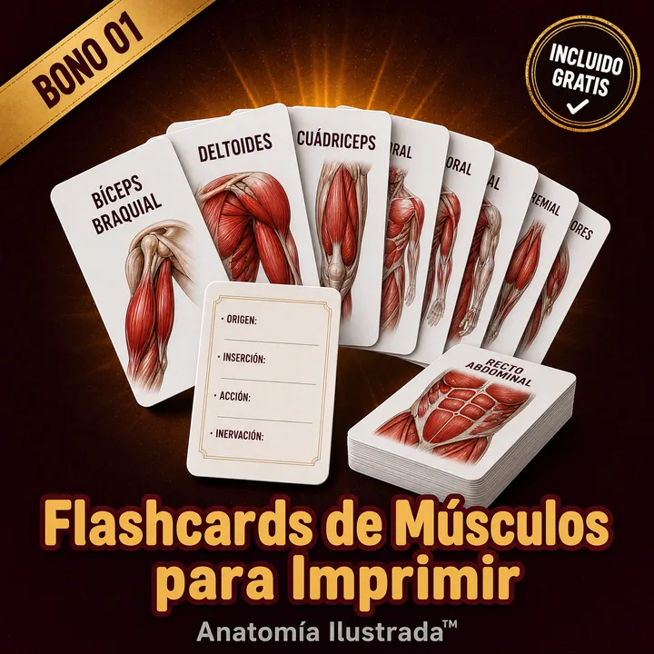 Bono 1 — Flashcards de Musculos